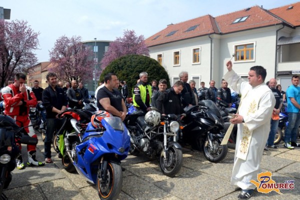 FOTO: Soboški Nagibači krstili svoje motorje 